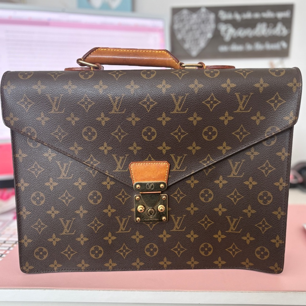 Authentic Louis Vuitton briefcase